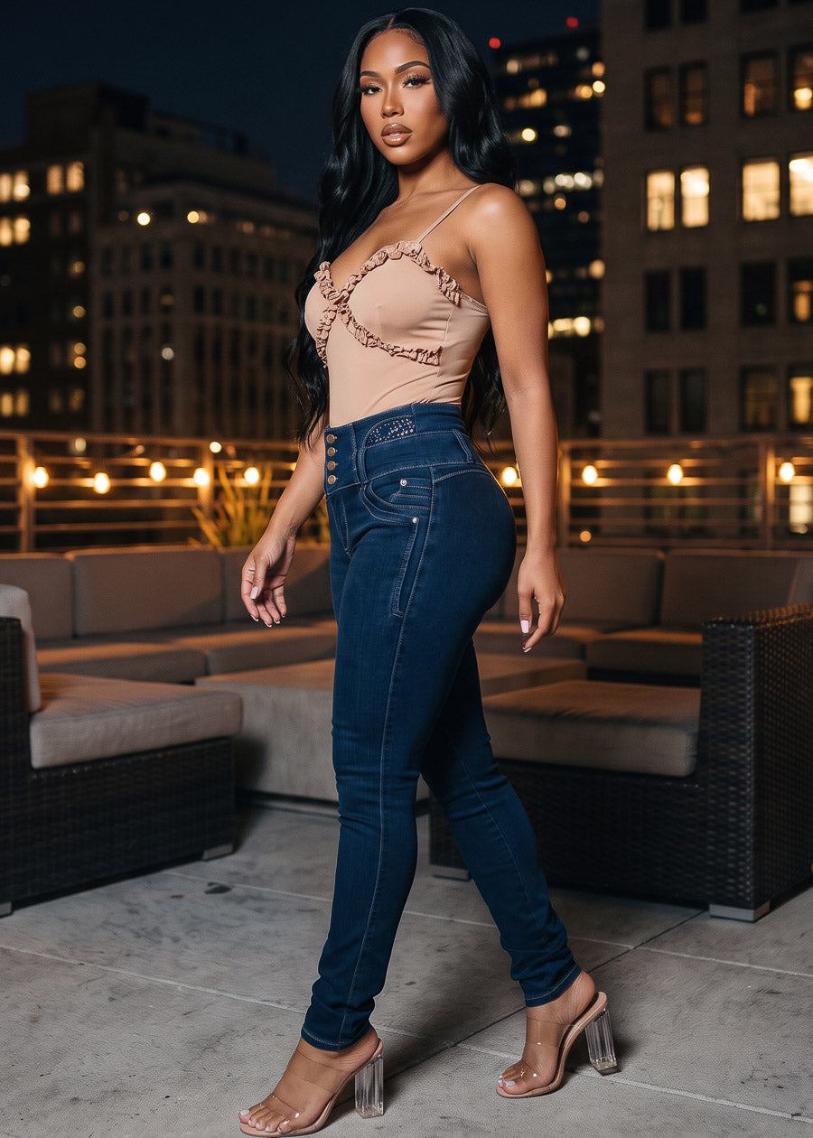 Tan Levantacola Skinnies Combo