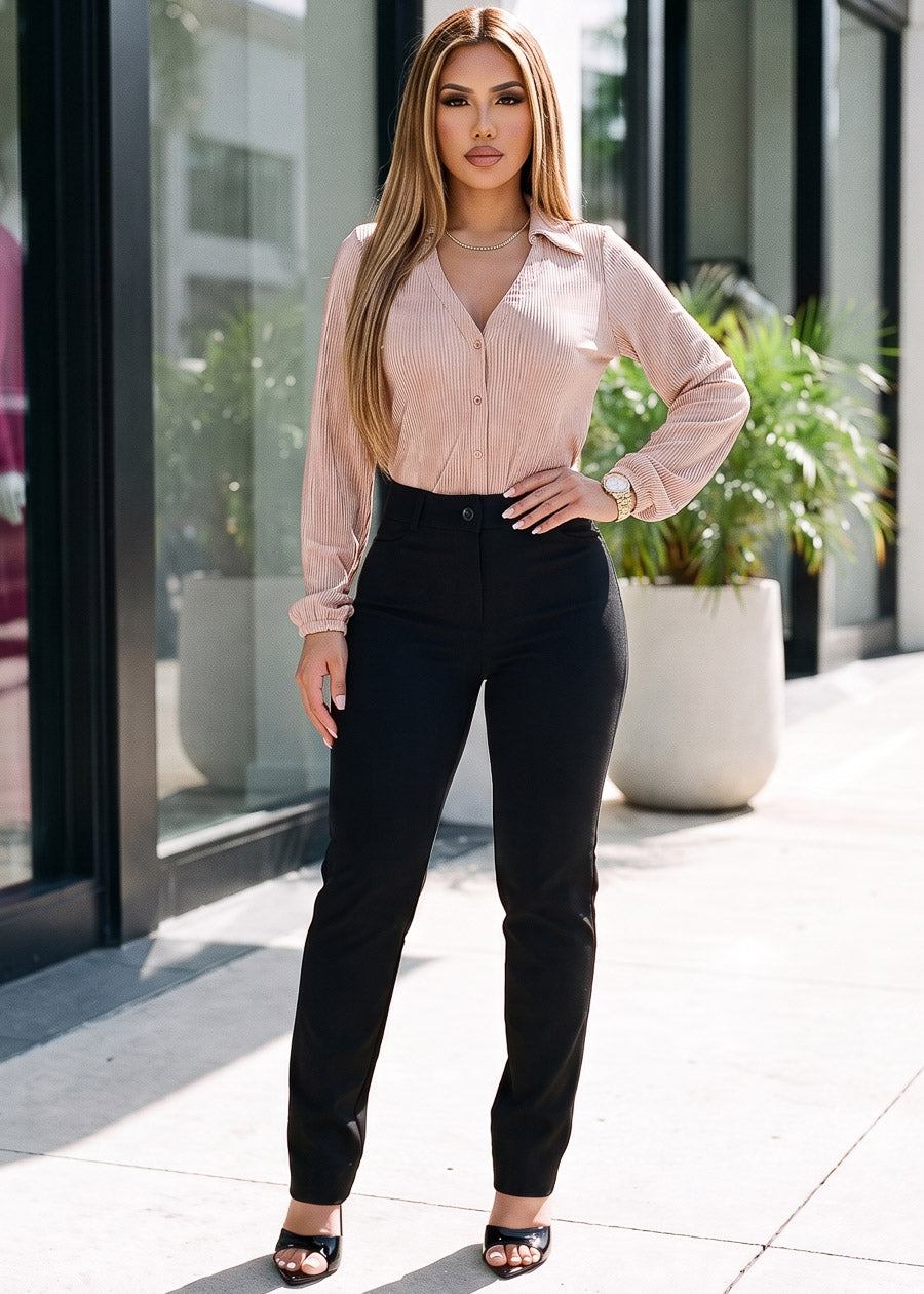 Blouse & Dressy Pants Combo