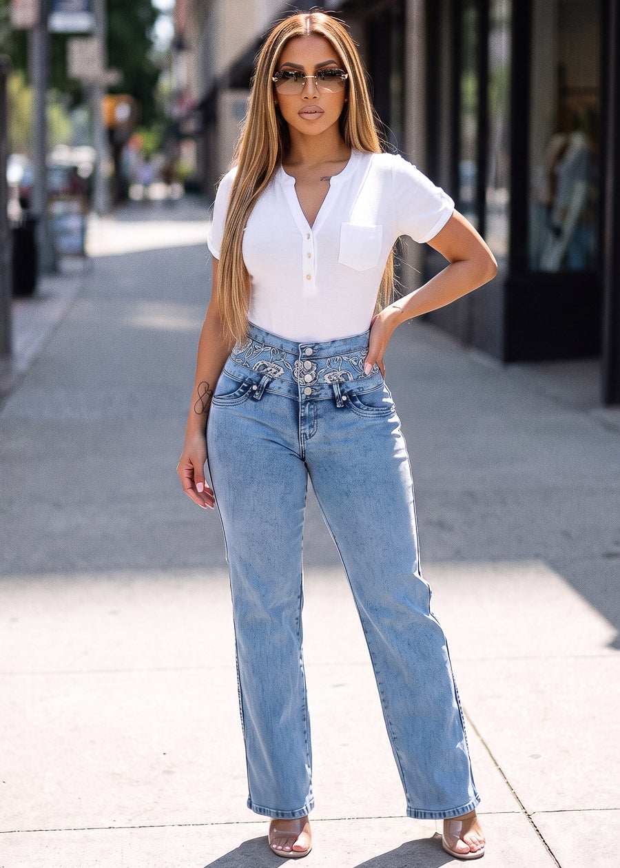 Off White Levantacola Wide Denim Outfit