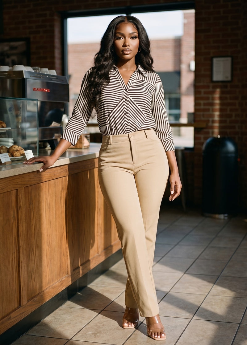 Print Levantacola Pants Outfit