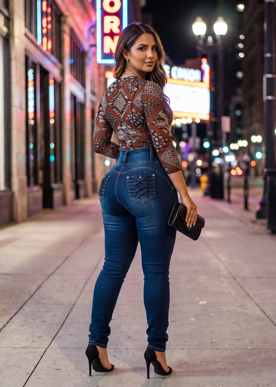 Print Levantacola Skinnies Set