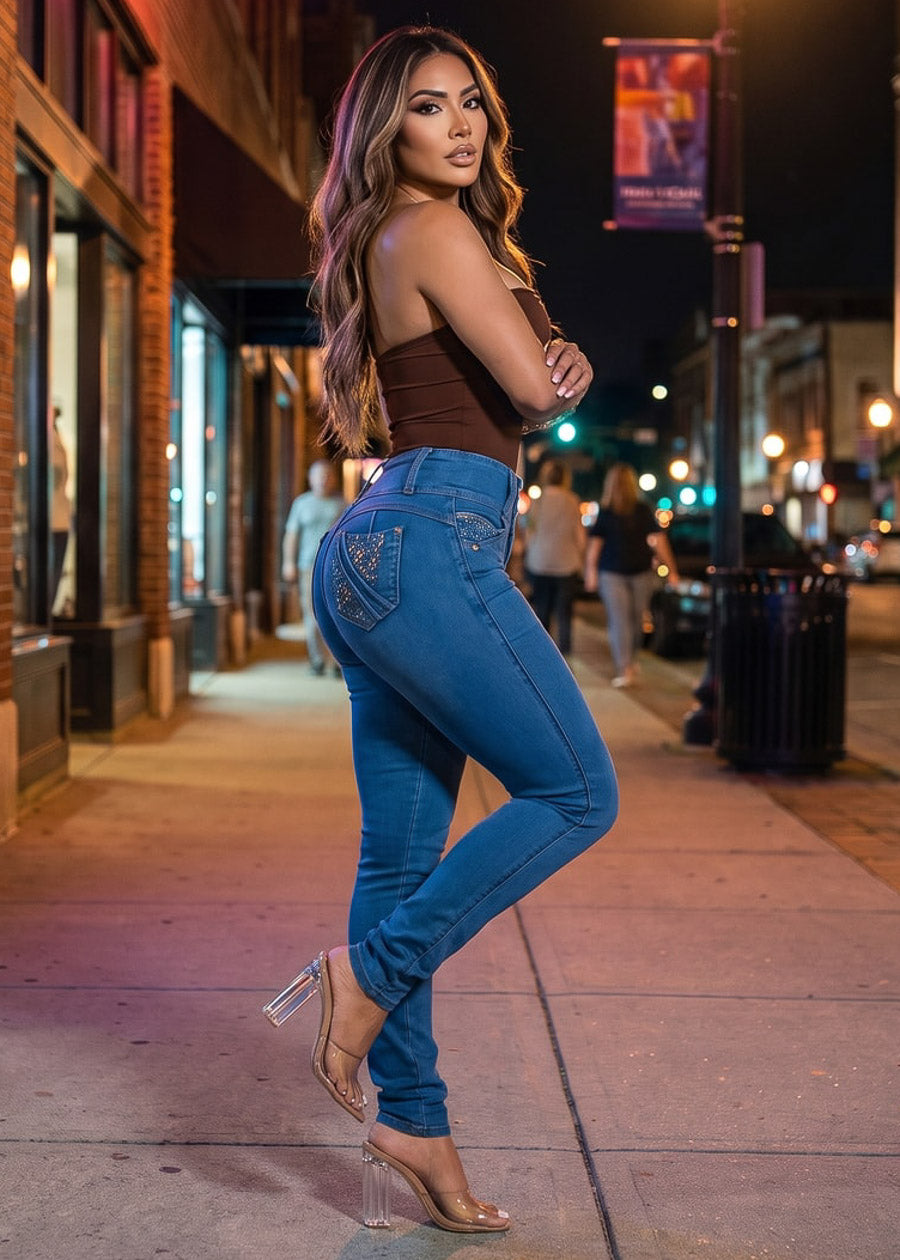 Strapless Levantacola Skinnies Set, view 3 of 3