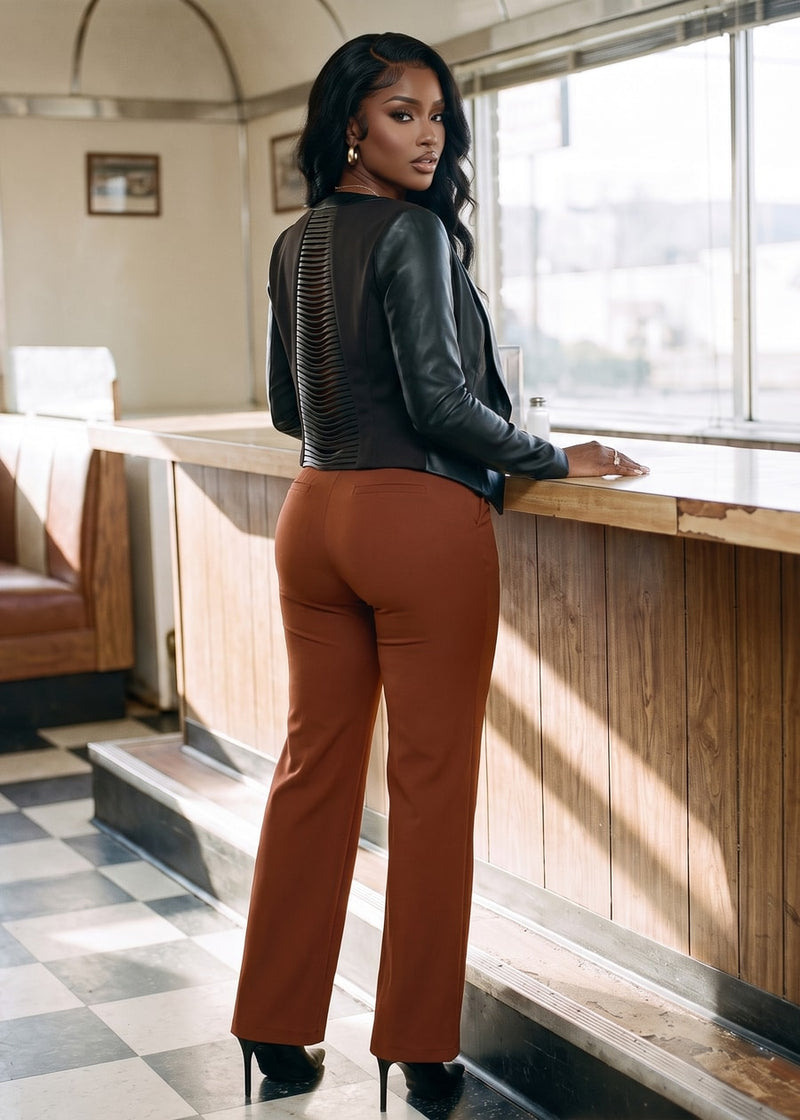 Vegan Leather Levantacola Pants Trio