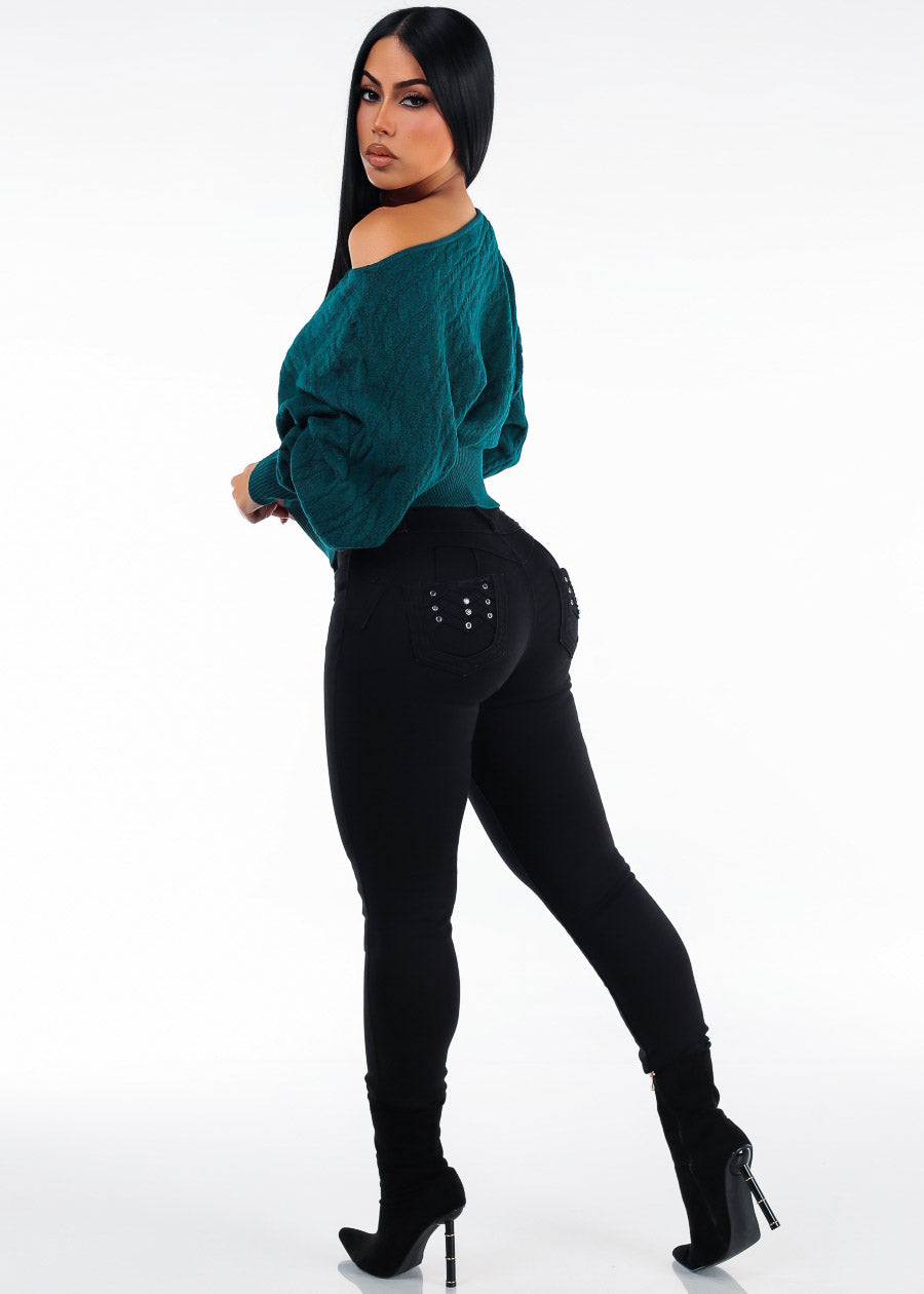 Teal Levantacola Skinnies Combo, view 1 of 2