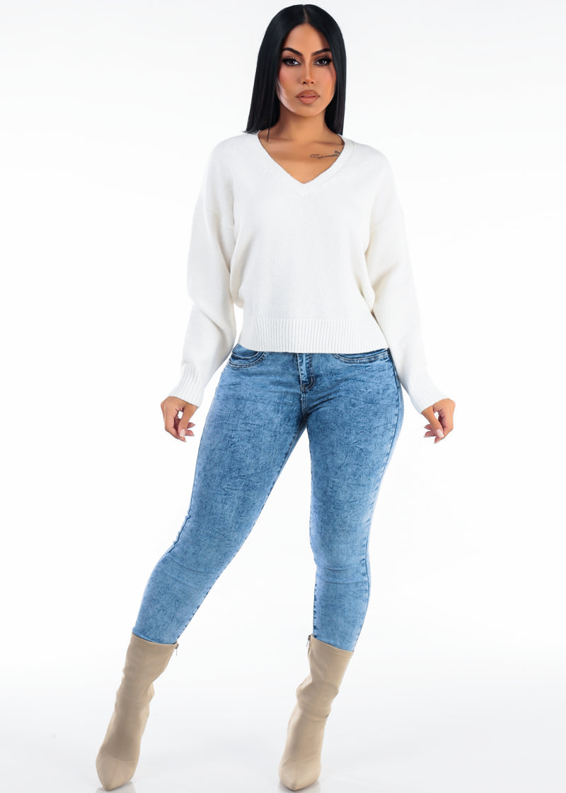 White Levantacola Skinnies Combo
