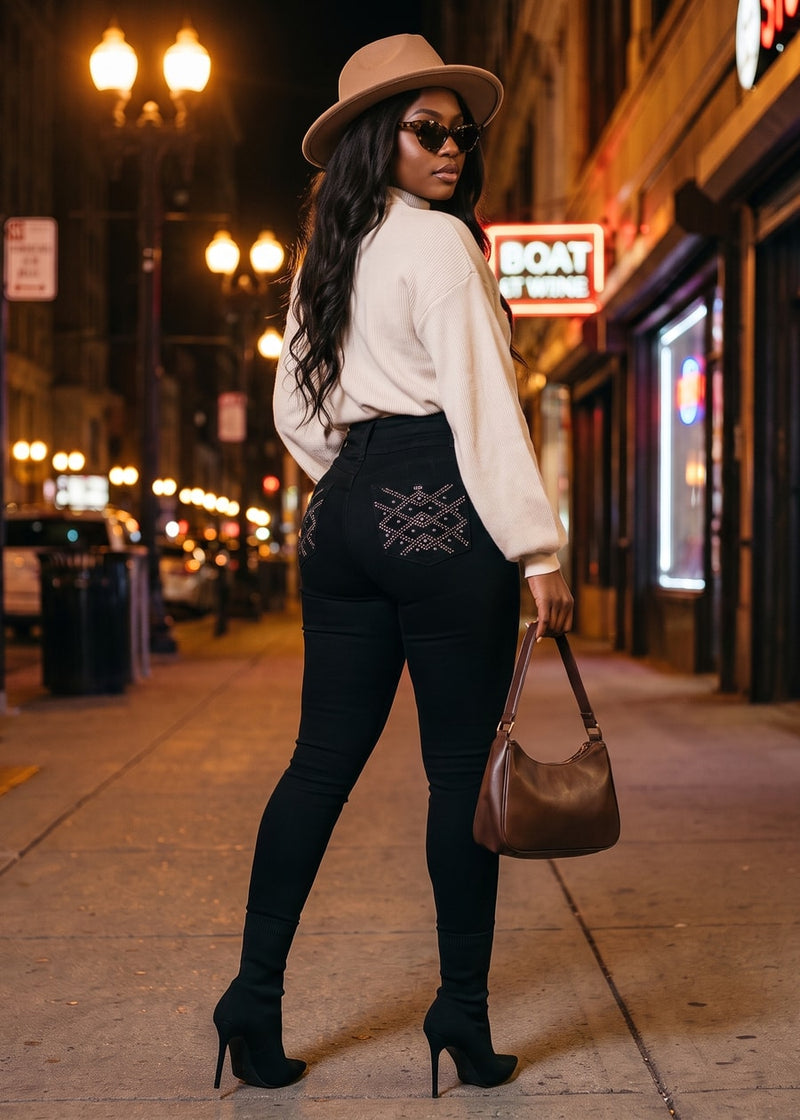 Oatmeal Levantacola Skinnies Look