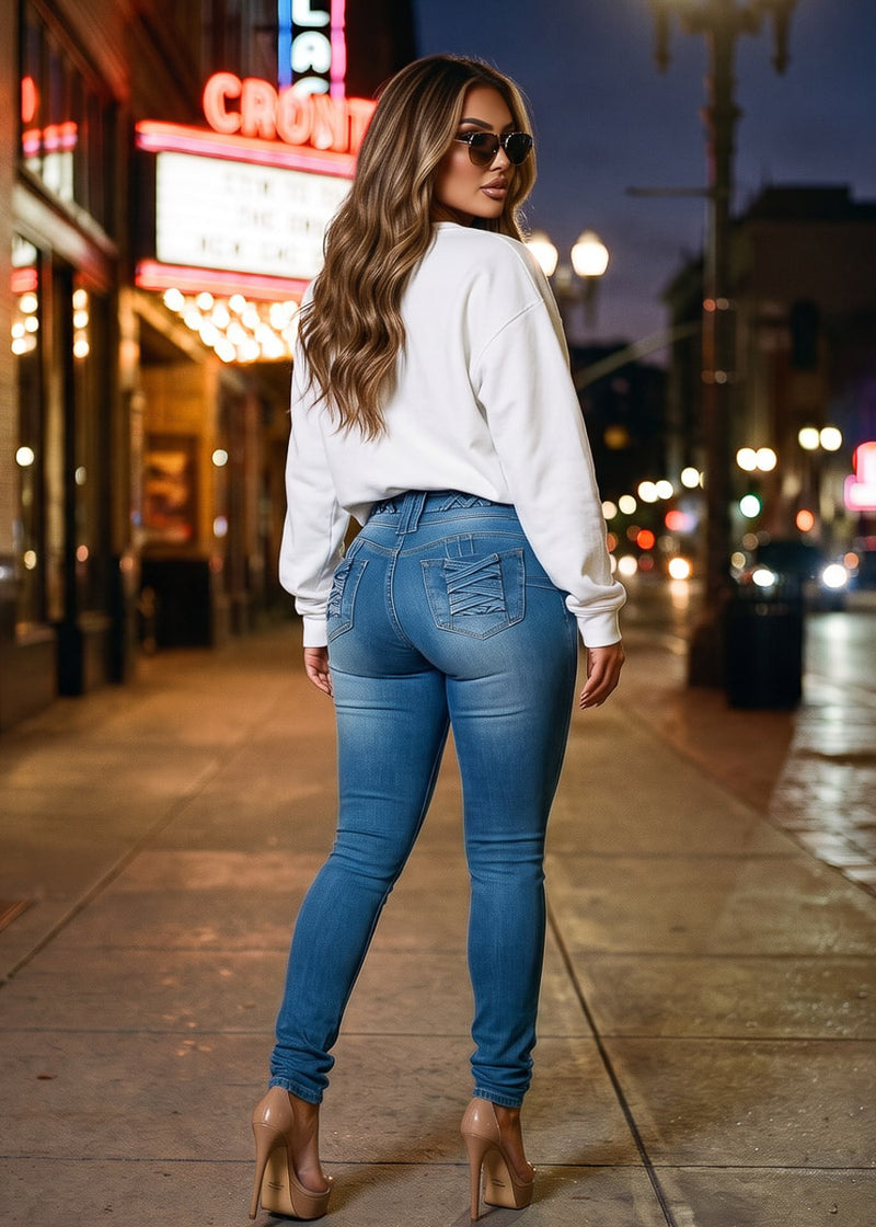 Fleece Butt Lift Skinnies Outfit