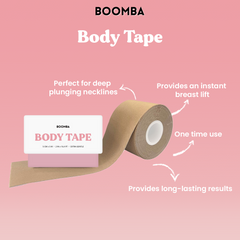BOOMBA Reusable Body Tape (Beige)