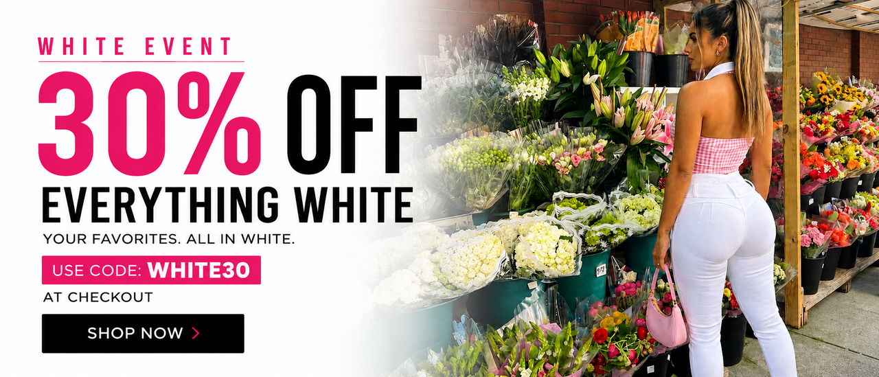 get 30% OFF everything white with code WHITE30