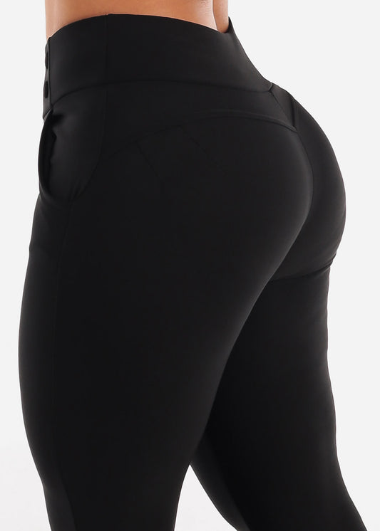 Butt Lifting Black Skinny Pants