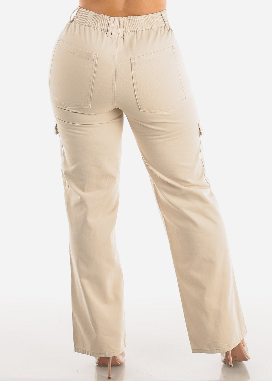Buy W Beige Regular Fit Pants for Women Online @ Tata CLiQ